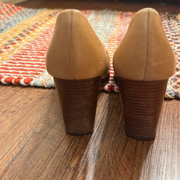 Seychelles Nude colored Leather USA size 10 heels - Picture 4 of 5